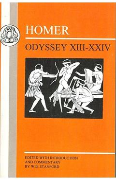 Coperta cărții 'Homer: Odyssey: XIII-XXIV - W. Bedell Stanford'