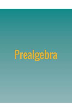 Coperta cărții 'Prealgebra - Lynn Marecek'