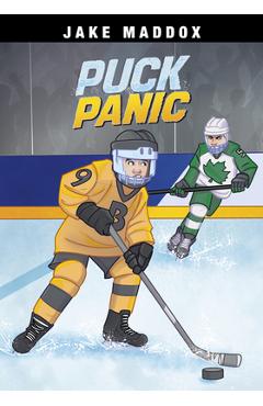 Coperta cărții 'Puck Panic - Jake Maddox'