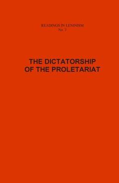 Coperta cărții 'The Dictatorship of the Proletariat - V. Bystryansky'