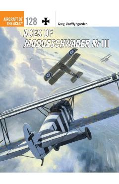 Coperta cărții 'Aces of Jagdgeschwader NR III - Greg Vanwyngarden'
