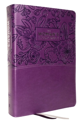 Kjv, the Woman's Study Bible, Leathersoft, Purple, Red Letter, Full-Color Edition, Thumb Indexed, Comfort Print: Receiving God's Truth for Balance, Ho - Dorothy Kelley Patterson