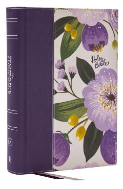 Kjv, the Woman's Study Bible, Cloth Over Board, Purple Floral, Red Letter, Full-Color Edition, Comfort Print: Receiving God's Truth for Balance, Hope, - Dorothy Kelley Patterson