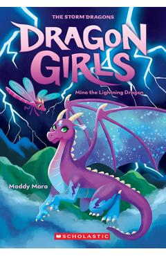 Poza produsului Mina the Lightning Dragon (Dragon Girls #14) - Maddy Mara