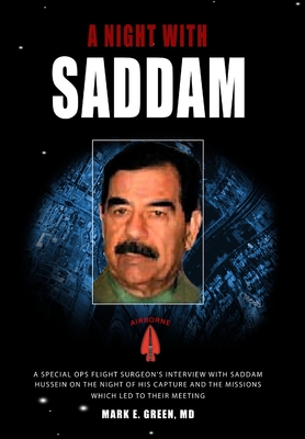 Coperta cărții 'A Night with Saddam - Mark Green'