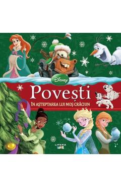 Coperta cărții 'Disney. Povești în așteptarea lui Moș Crăciun'