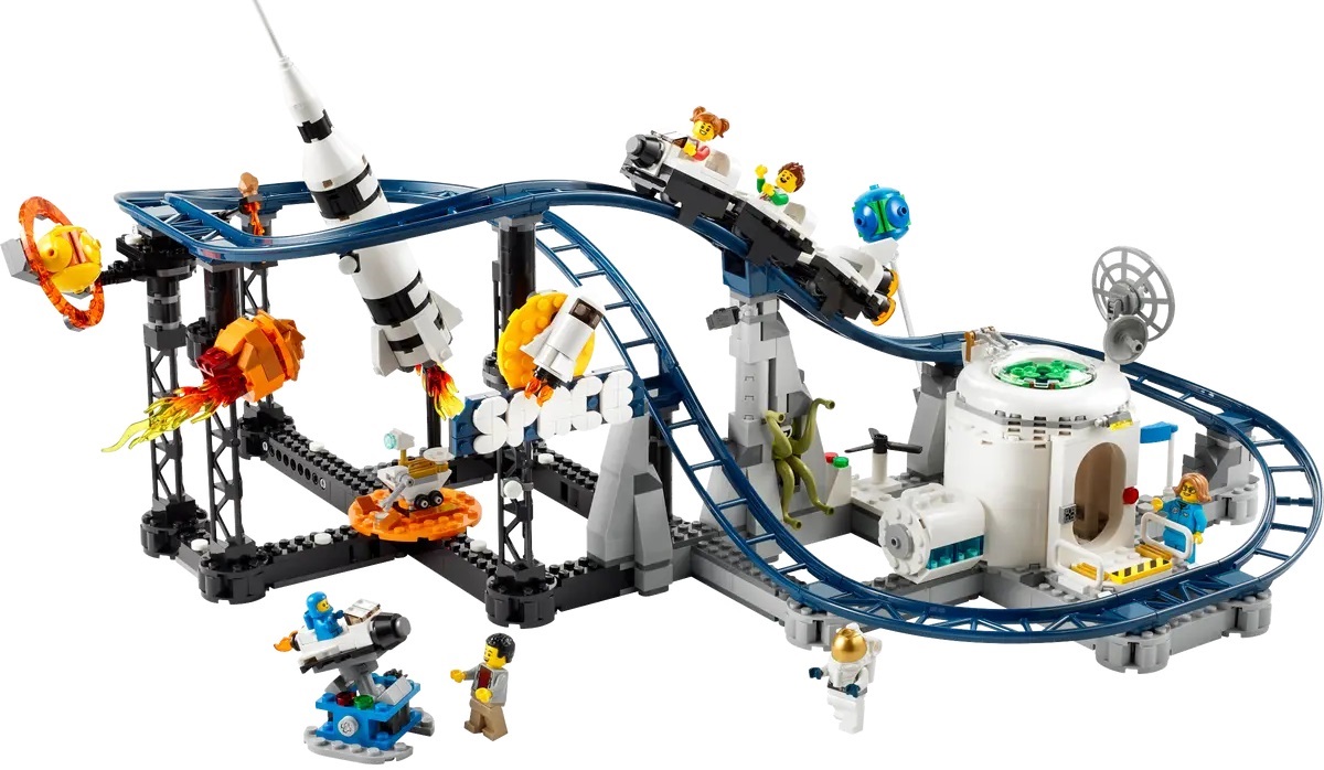 Lego Creator. Roller-coaster spatial