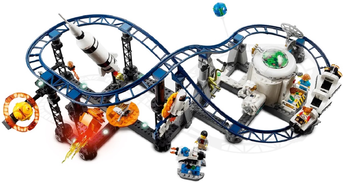 Lego Creator. Roller-coaster spatial