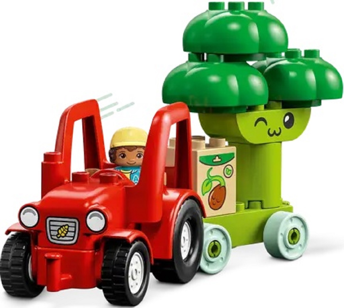Lego Duplo. Tractorul cu fructe si legume