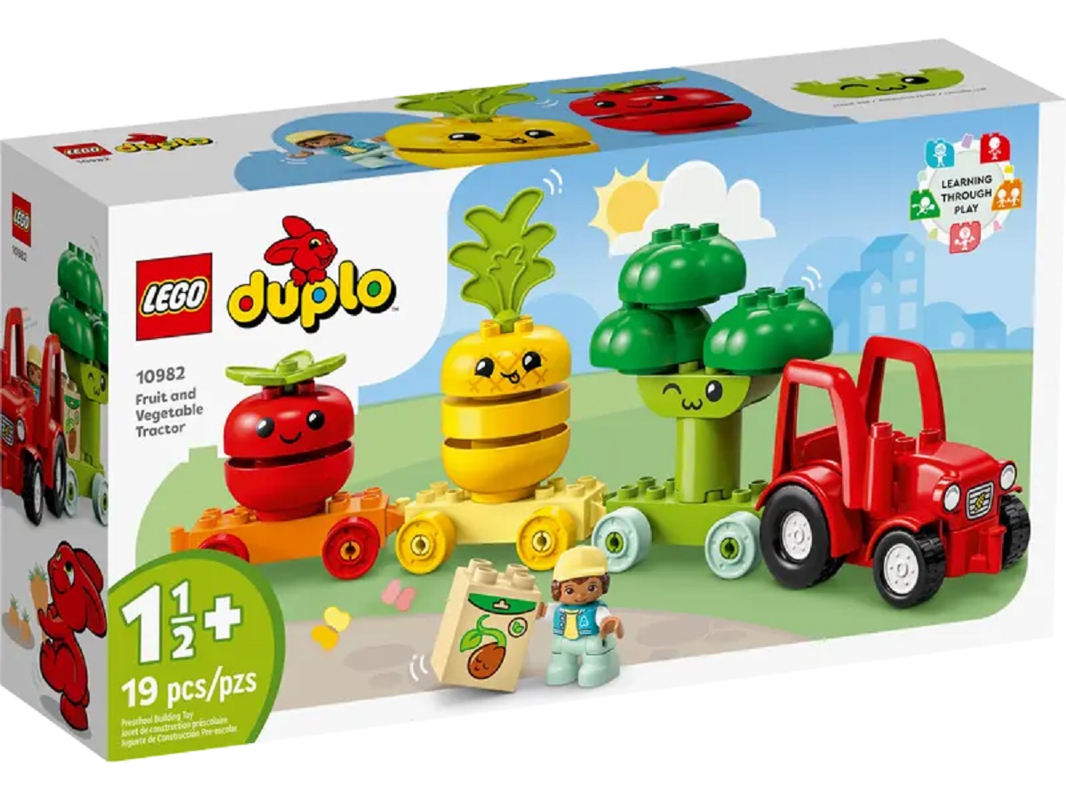 Lego Duplo. Tractorul cu fructe si legume