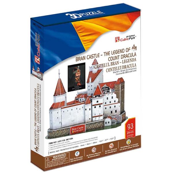 Puzzle 3D. Castelul Bran