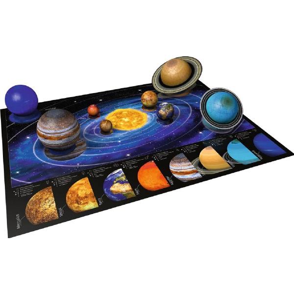 Puzzle 3D. Sistemul Solar