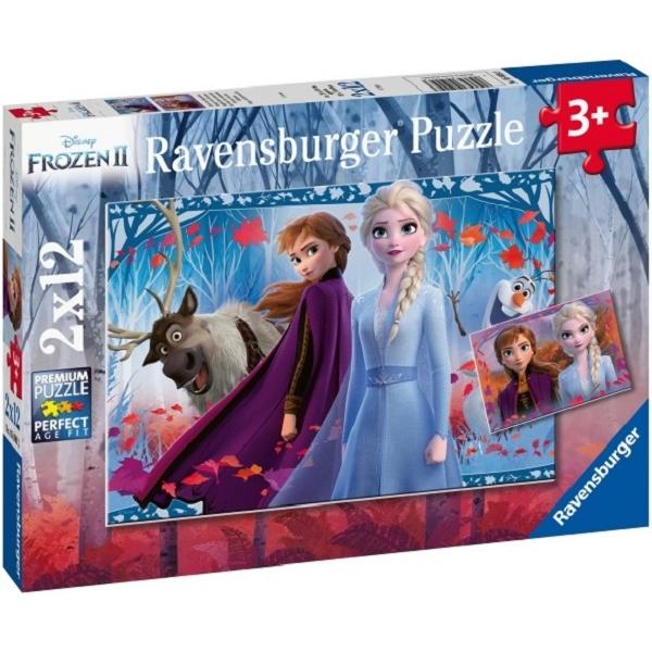 Puzzle 2x12 piese. Frozen II