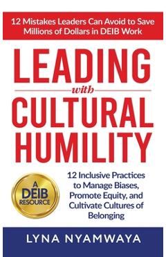 Coperta cărții 'Leading with Cultural Humility - Lyna Nyamwaya'