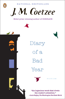 Coperta cărții 'Diary Of A Bad Year - J.M. Coetzee'