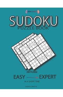 Poza produsului Sudoku Puzzle Book: 200 Puzzle with Answer - Easy to Expert in a Short Time - Large Print 