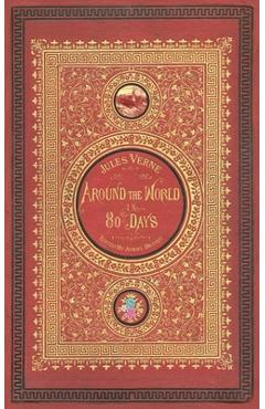 Coperta cărții 'Around the World in 80 Days (Illustrated): A New English Edition - Adriel Brandt'