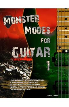 Coperta cărții 'Monster Modes for Guitar 1 - Chris Connors'