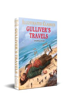 Coperta cărții 'Gulliver's Travels - Jonathan Swift'