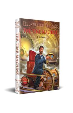 Coperta cărții 'The Time Machine - H. G. Wells'