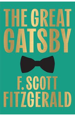Coperta cărții 'The Great Gatsby - F. Scott Fitzgerald'