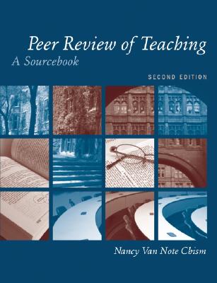 Coperta cărții 'Peer Review of Teaching: A Sourcebook - Nancy Van Note Chism'