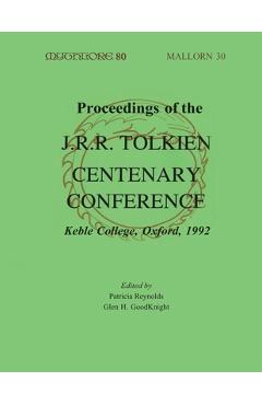 Coperta cărții 'Proceedings of the J. R. R. Tolkien Centenary Conference 1992: Mythlore 80 (Volume 21, Issue 2 - 1996 Winter) - Glen H.'