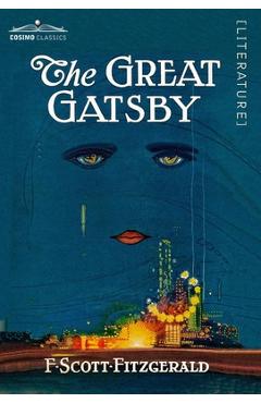 Coperta cărții 'The Great Gatsby - F. Scott Fitzgerald'