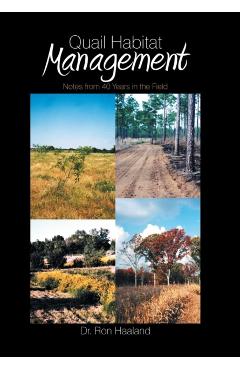 Coperta cărții 'Quail Habitat Management: Notes from 40 Years in the Field - Ron Haaland'