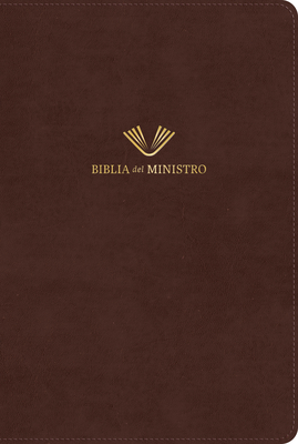 Rvr 1960 Biblia del Ministro, Edición Ampliada, Caoba Piel Fabricada - B&h Español Editorial