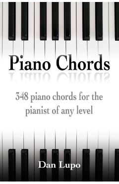 Coperta cărții 'Piano Chords - Dan Lupo'