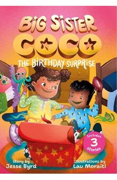 Coperta cărții 'Big Sister Coco: A Birthday Surprise - Jesse Byrd'