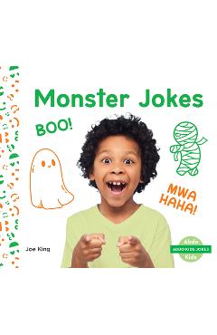 Coperta cărții 'Monster Jokes - Joe King'