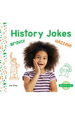 Coperta cărții 'History Jokes - Joe King'