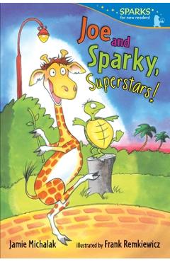 Coperta cărții 'Joe and Sparky, Superstars! - Jamie Michalak'