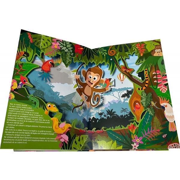 Aventuri in jungla. Lola. Maimuta descopera jungla 3D - Fiona Huisman