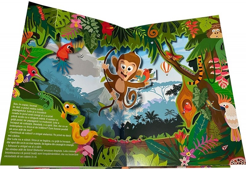 Aventuri in jungla. Lola. Maimuta descopera jungla 3D - Fiona Huisman