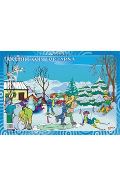 Coperta cărții 'Planșe: Iarna - Claudia Julea, Emilia Huțan'