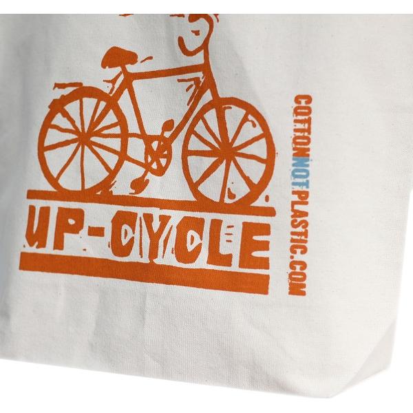 Sacosa bumbac Up-Cycle: Portocaliu