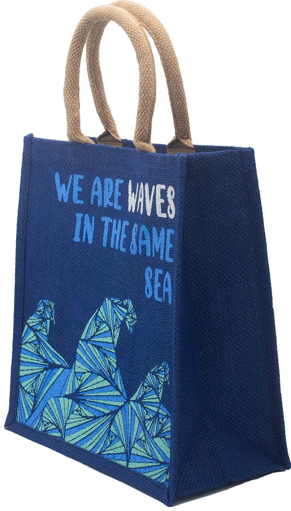 Sacosa iuta: We Are Waves. Albastru