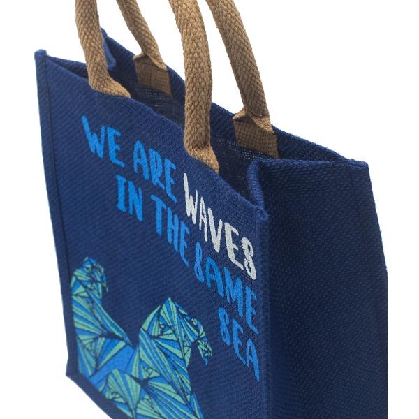 Sacosa iuta: We Are Waves. Albastru