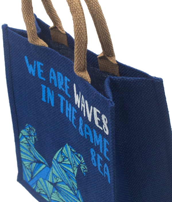 Sacosa iuta: We Are Waves. Albastru