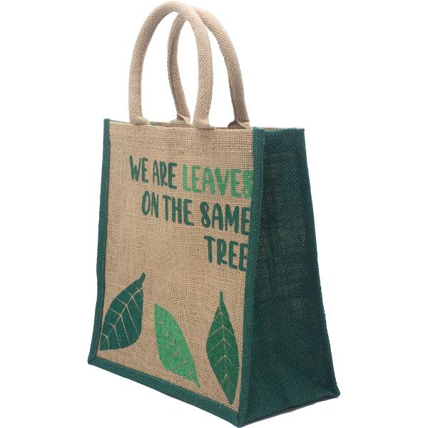 Sacosa iuta: We Are Leaves. Verde