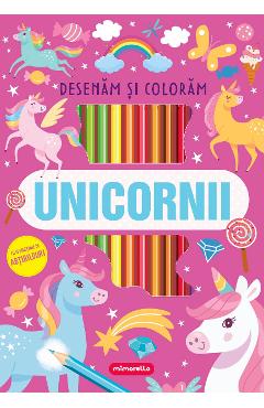 Poza produsului Unicornii. Desenam si coloram