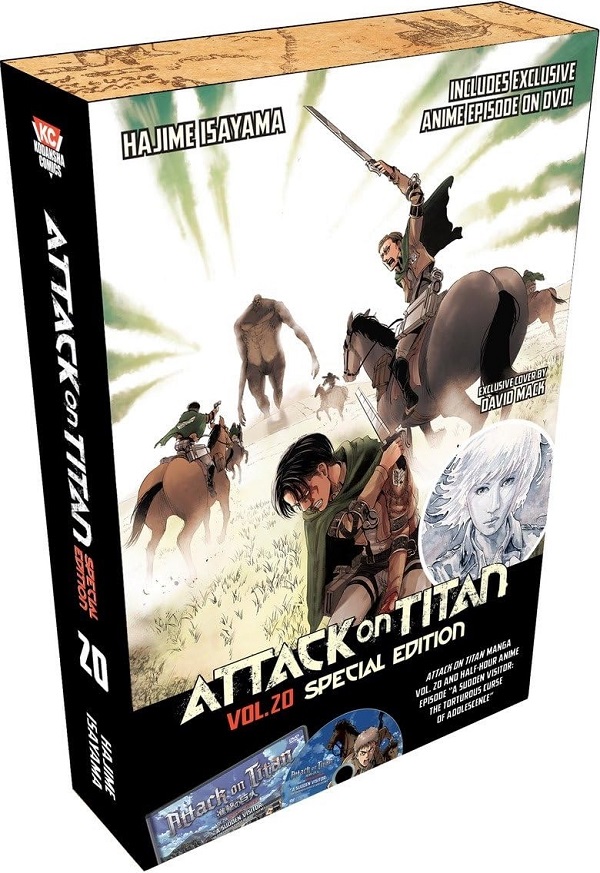 Attack On Titan Vol.20 Special Edition + DVD - Hajime Isayama