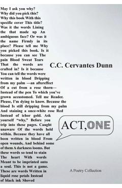 Coperta cărții 'Act, One - Chris Carmen Cervantes Dunn'