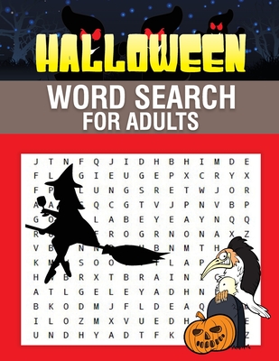 Halloween Word Search for Adults: Enjoy brain games with spooky holiday coloring pages - Simlet House