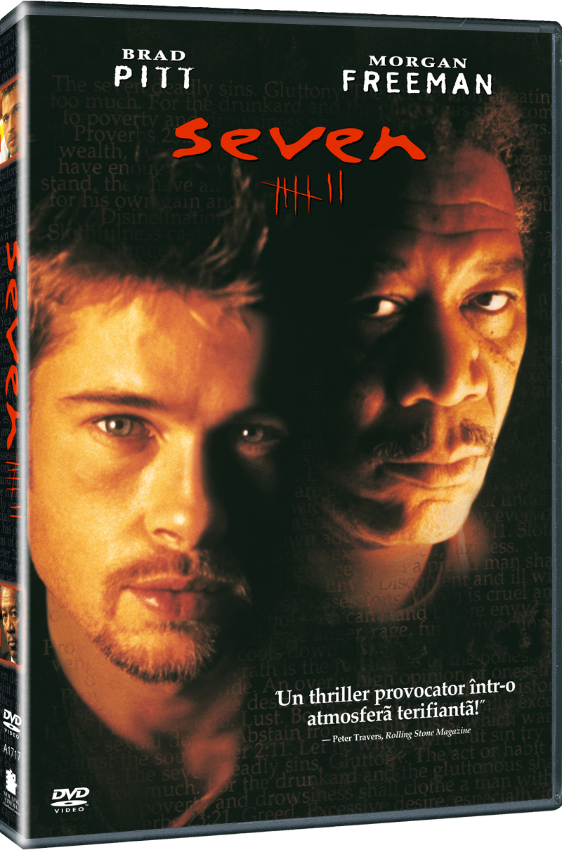 DVD Seven - Brad Pitt,Morgan Freeman
