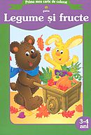 Legume Si Fructe - Carte De Colorat