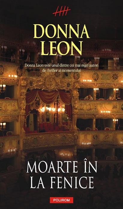 Coperta cărții 'Moarte in la Fenice - Donna Leon'